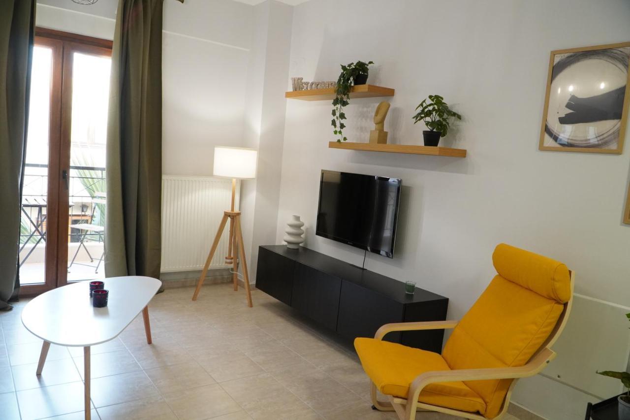 Modern Apartment In Οld Τown سالونيك المظهر الخارجي الصورة